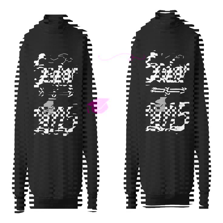 Senior 2025 Pink Tassel Class Of 2025 Graduate Graduation Sweatshirt