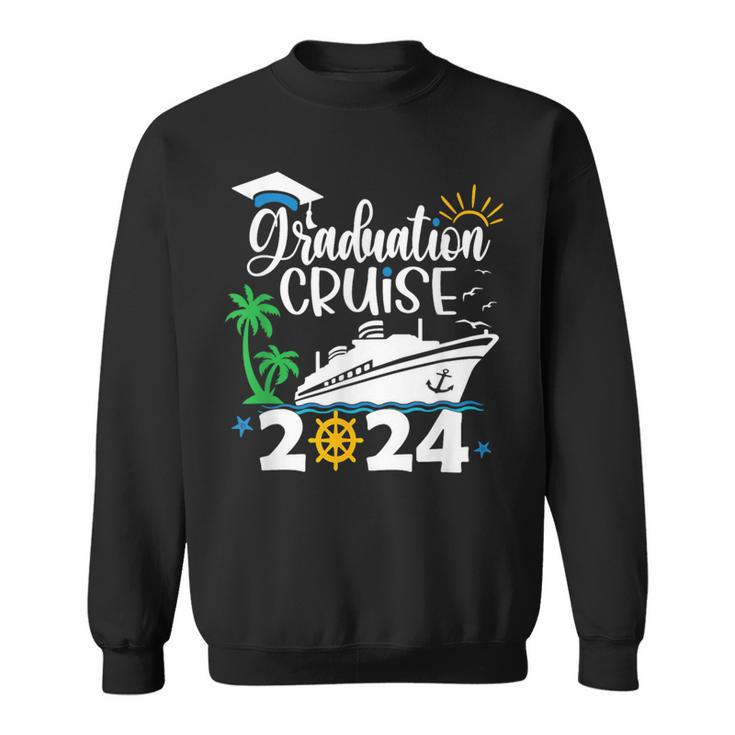 Senior Graduation Trip Cruise 2024 Aw Ship Party Cruise Sweatshirt