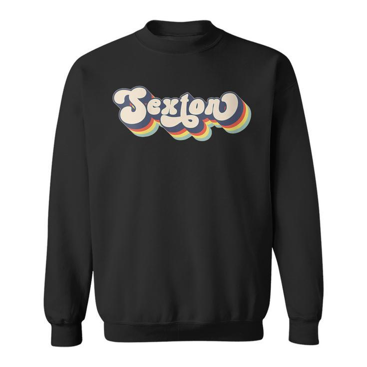Sexton Family Name Personalized Surname Sexton Sweatshirt