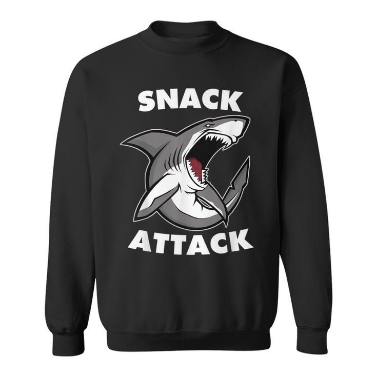 Shark Snack Attack Hungry Shark Sweatshirt