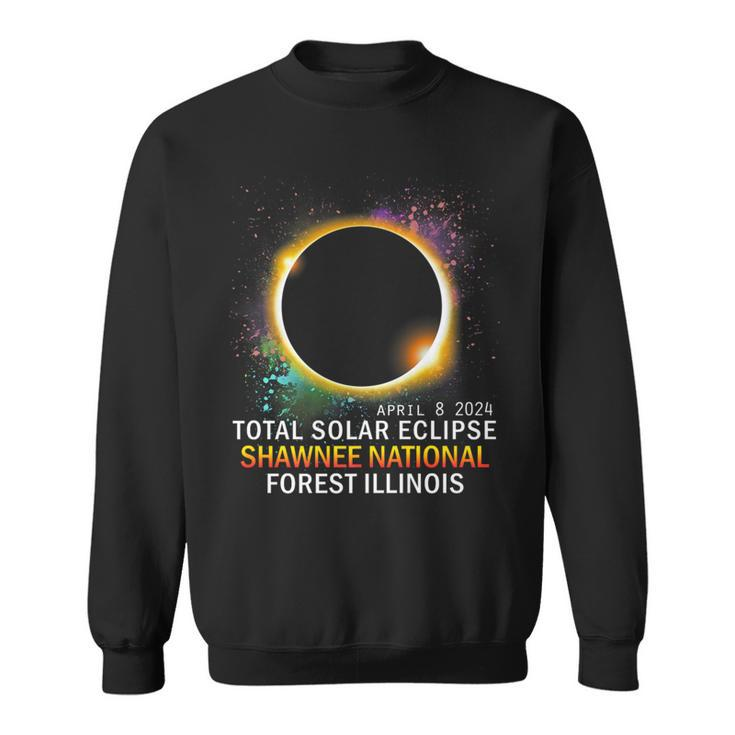 Shawnee National Forest Illinois Total Solar Eclipse 2024 Sweatshirt