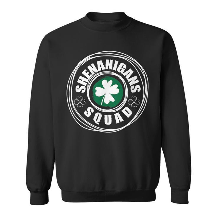 Shenanigans Squad St Patrick's Day Matching Group Sweatshirt