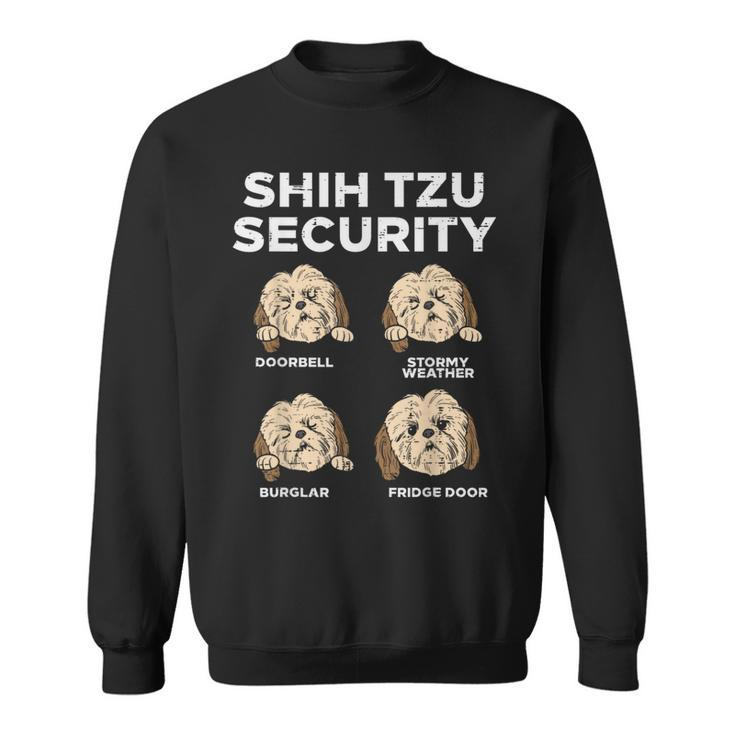 Shih Tzu Security Animal Pet Dog Lover Owner Sweatshirt