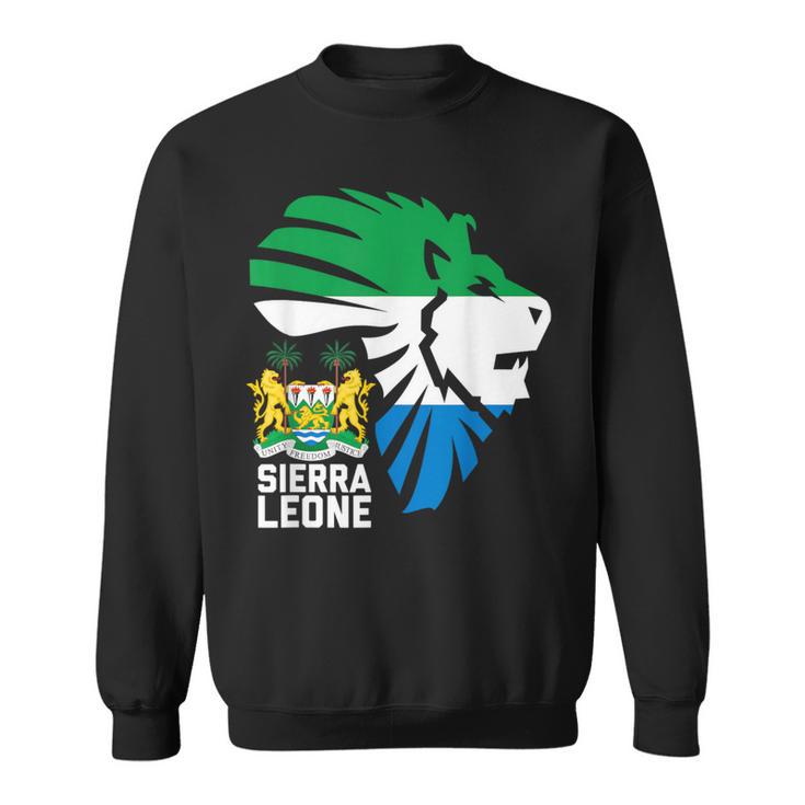 Sierra Leone Seal Lion Africa Diaspora Sweatshirt