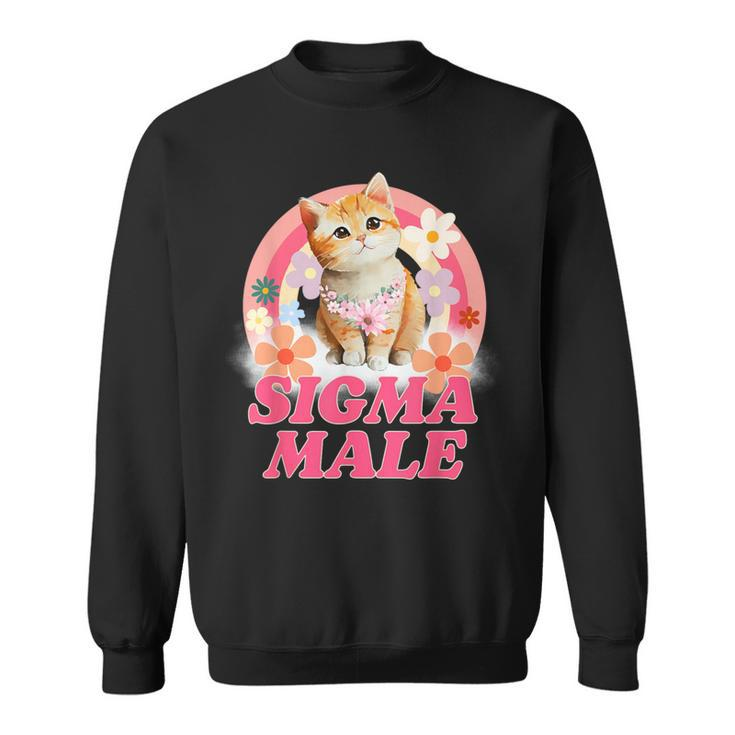 Sigma Male Cat Kitten Sweatshirt
