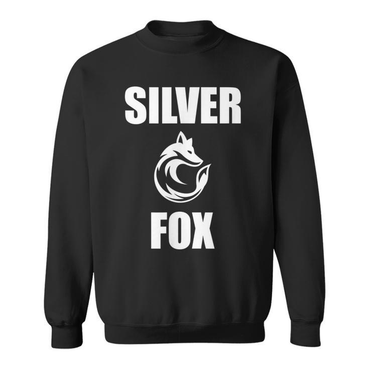 Silver Fox Sexy Grey Hair Sweatshirt