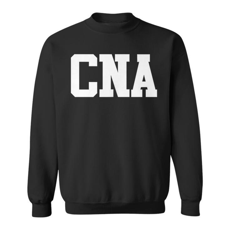 Simple Athlete Cna Certified Nursing Assistant Sweatshirt