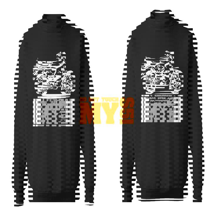 Simsonfan S51 Dont Touch Oldtimer Fan Sweatshirt