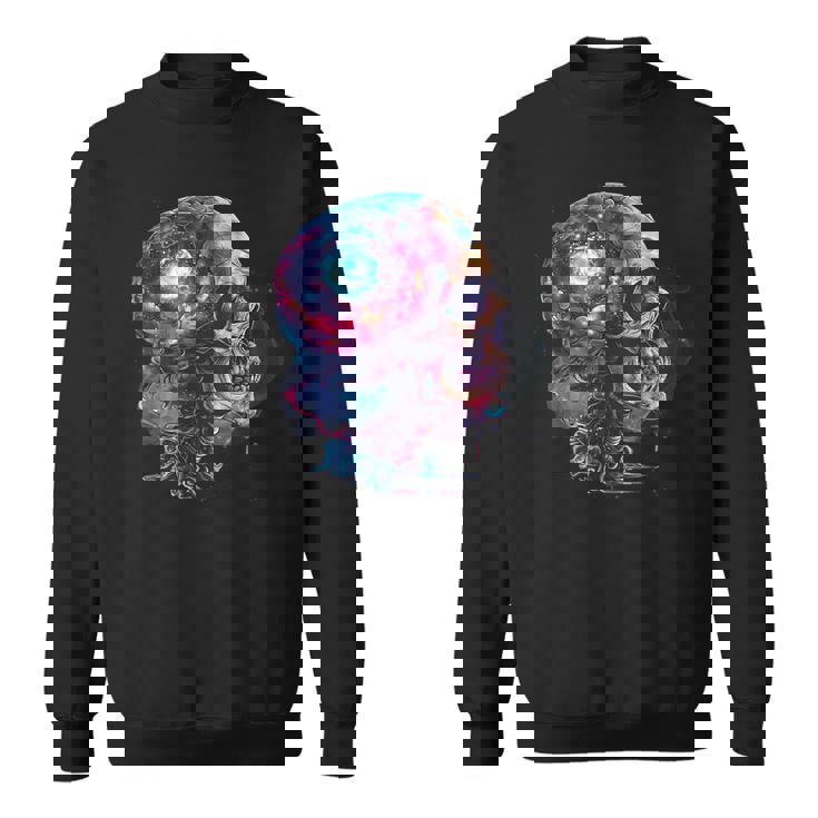 Sistema Solar En Un Cerebro Cráneo Sistema Solar Astronomía Camisa de entrenamiento