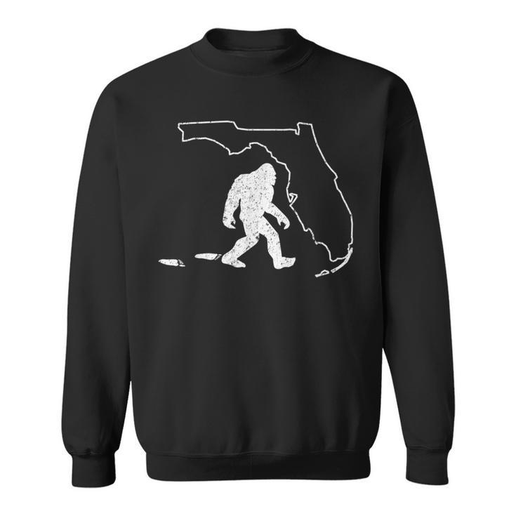 Skunk Ape Florida State Pride Vintage Bigfoot Hunter T Sweatshirt