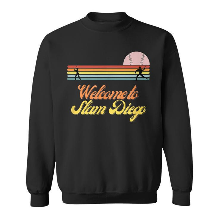 Slam Diego Baseball Fan Of Home Runs Sweatshirt