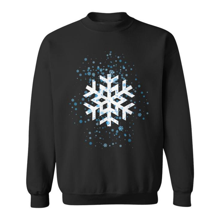 Snowflake Costume Winter Christmas Matching Sweatshirt