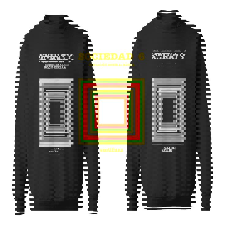 Société 6 Livre Egb Huitières Rétro 80'S Sweater e