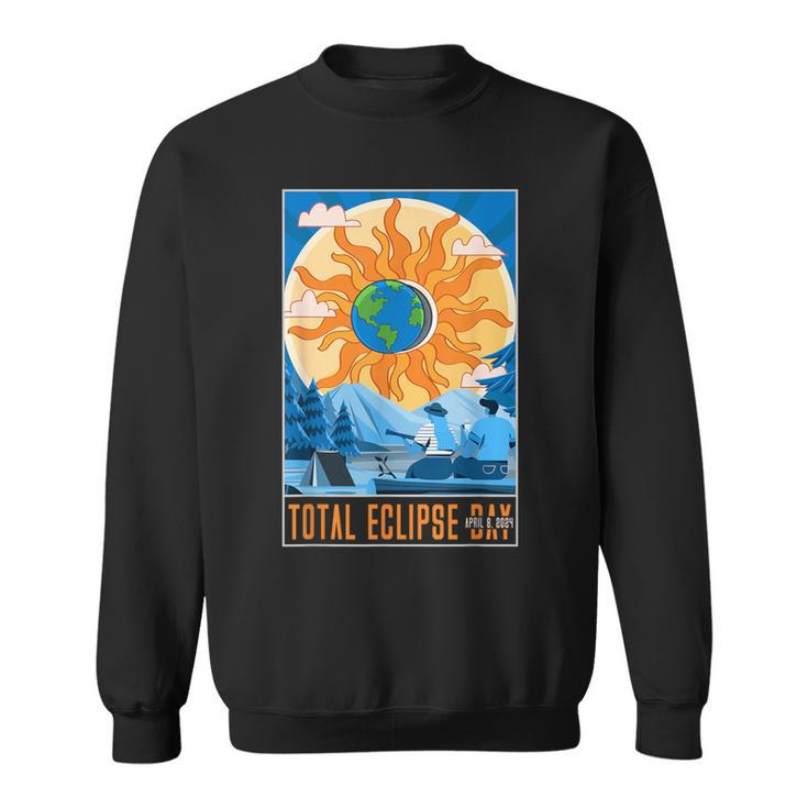Solar Eclipse 2024 April 8 Total Solar Eclipse 40824 Sweatshirt