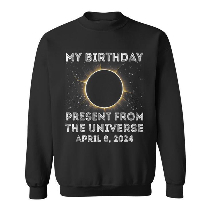 Solar Eclipse 2024 Birthday Present 4824 Totality Sweatshirt