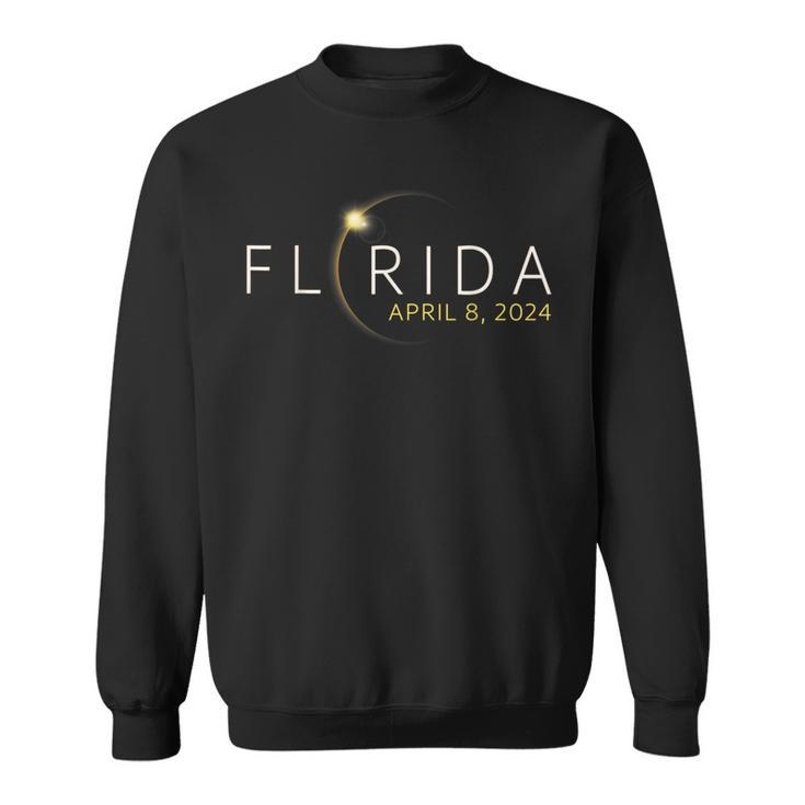 Solar Eclipse 2024 State Florida Total Solar Eclipse Sweatshirt