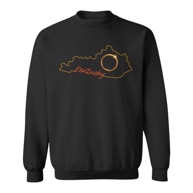 Solar Eclipse 2024 State Kentucky Total Solar Eclipse Sweatshirt