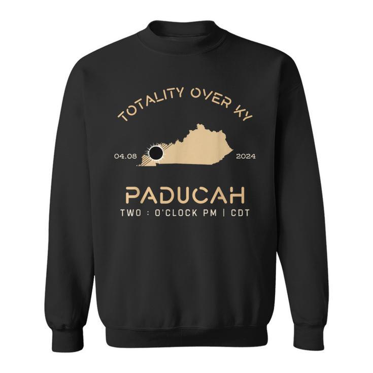 Solar Eclipse 2024 Usa Totality Paducah Kentucky 40824 Sweatshirt