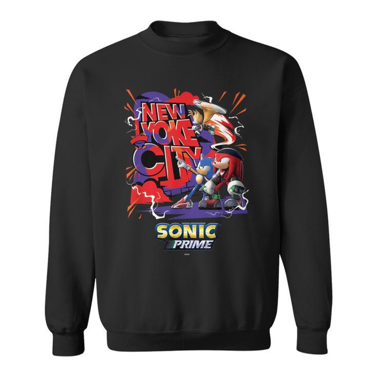 Sonic Prime New Yoke City Trio Sweatshirt