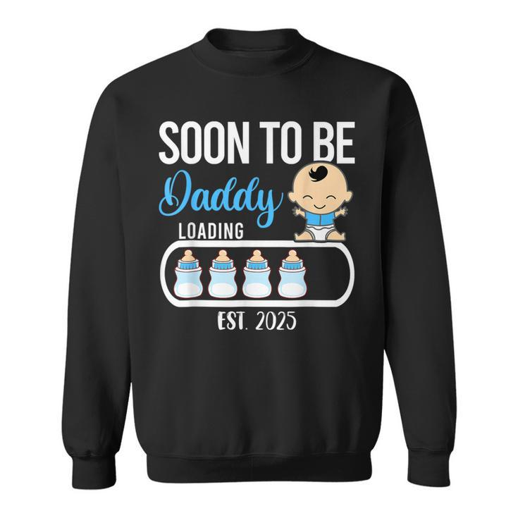 Soon To Be Daddy 2025 Boy Gender Reveal Party Dad Father Sweatshirt