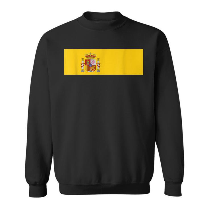 Spain 2021 Flag Love Soccer Football Fans Support Sweatshirt