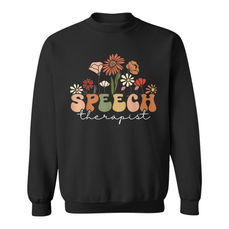 Speech Therapy Speech Language Pathologist Therapist Slp Sweatshirt