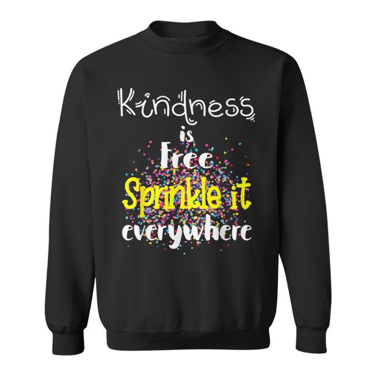 Sprinkle Kind Orange Kindness Day Anti-Bullying & Unity Day Sweatshirt