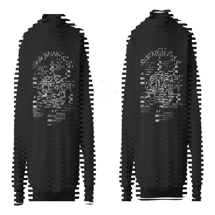 Sriracha Rooster Sauce Brain Stimulation Chili Sauce Sweatshirt