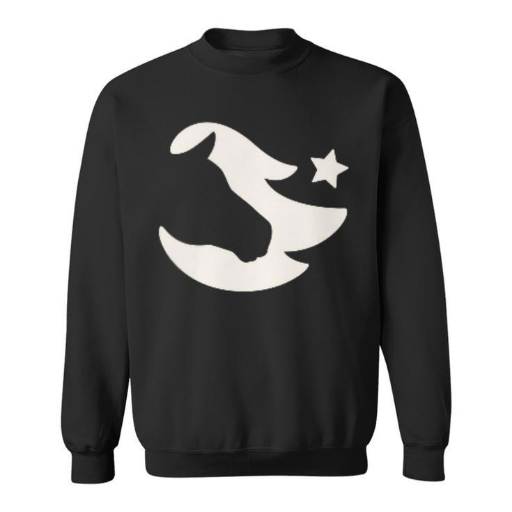 Stalles Weißes Stern-Logo Sweatshirt