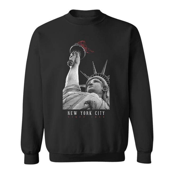Statue Of Liberty New York City Nyc Ny Usa America Souvenir Sweatshirt