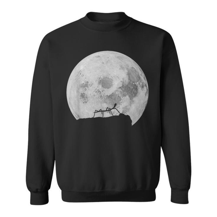 Stick Insect And Moon Pet Stick Insect Vintage Sweatshirt