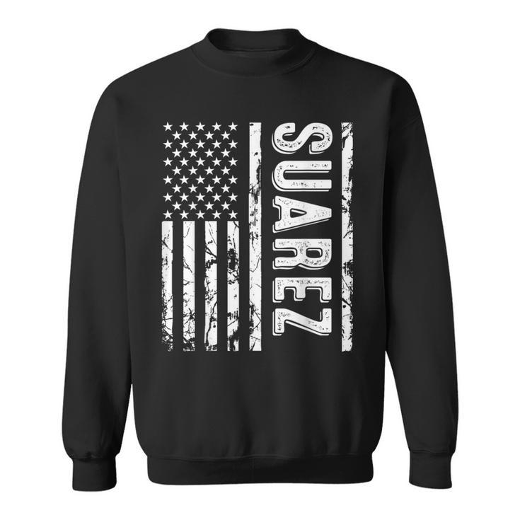 Suarez Last Name Surname Team Suarez Family Reunion Sweatshirt
