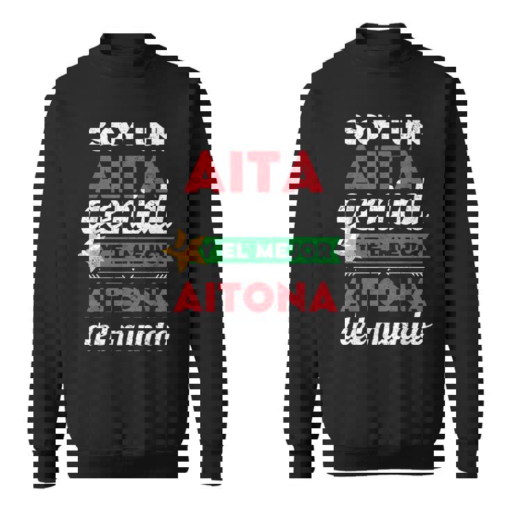 Super Aita Regalo Dia Del Aita Mejor Padre Aitona Abuelo Camisa de entrenamiento