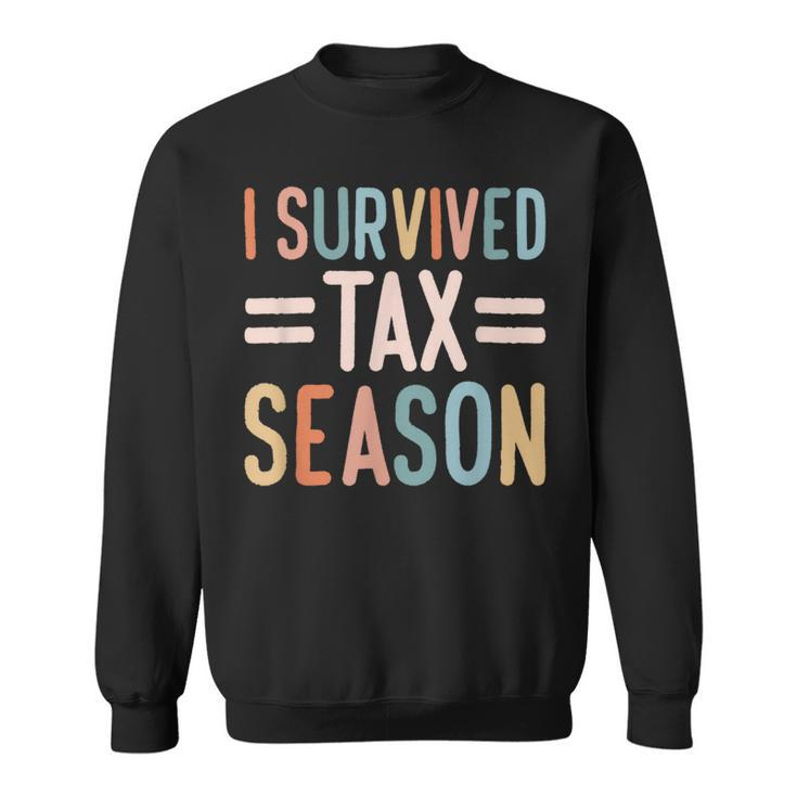 I Survived Tax Season Cpa Accountant Sweatshirt