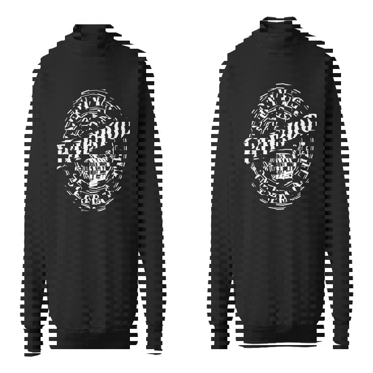 Surviving Fatherhood One Beer At A Time Daddy Father's Day Sweatshirt