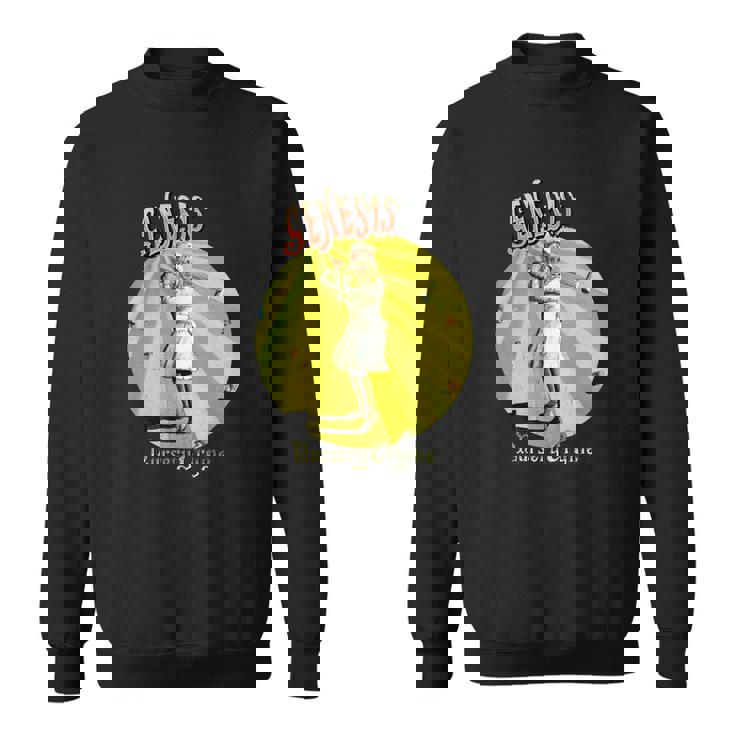 Sweater Unisexe Genesis Nursery Cryme, Design Vintage pour Fans