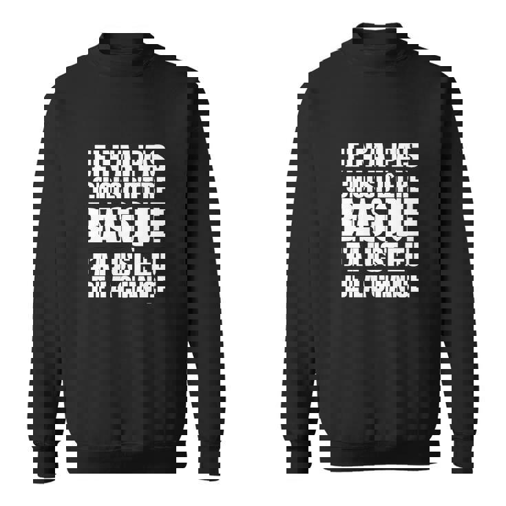 Sweater Unisexe Les Basques avec Motifs Traditionnels