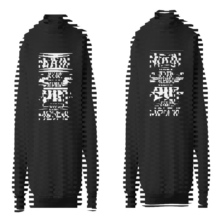 Sweater Unisexe Natation Mon Mode De Vie, Idéal pour Amateurs