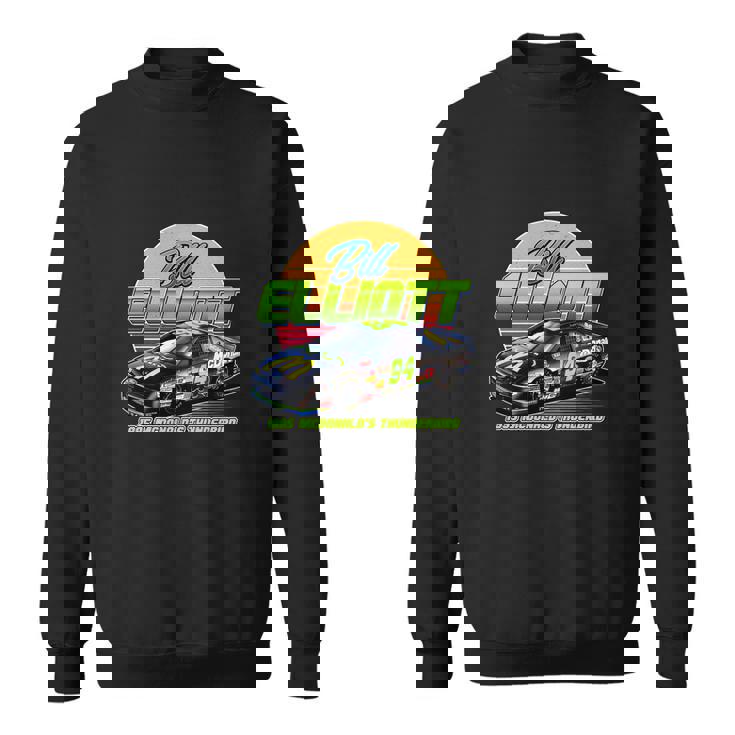Sweater Unisexe Noir Bill Elliott 94, Fan de Course Automobile