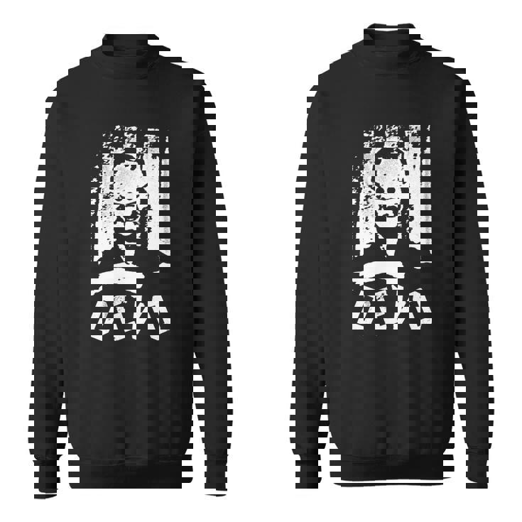 Sweater Unisexe Noir DEVO, Style New Wave Années 70
