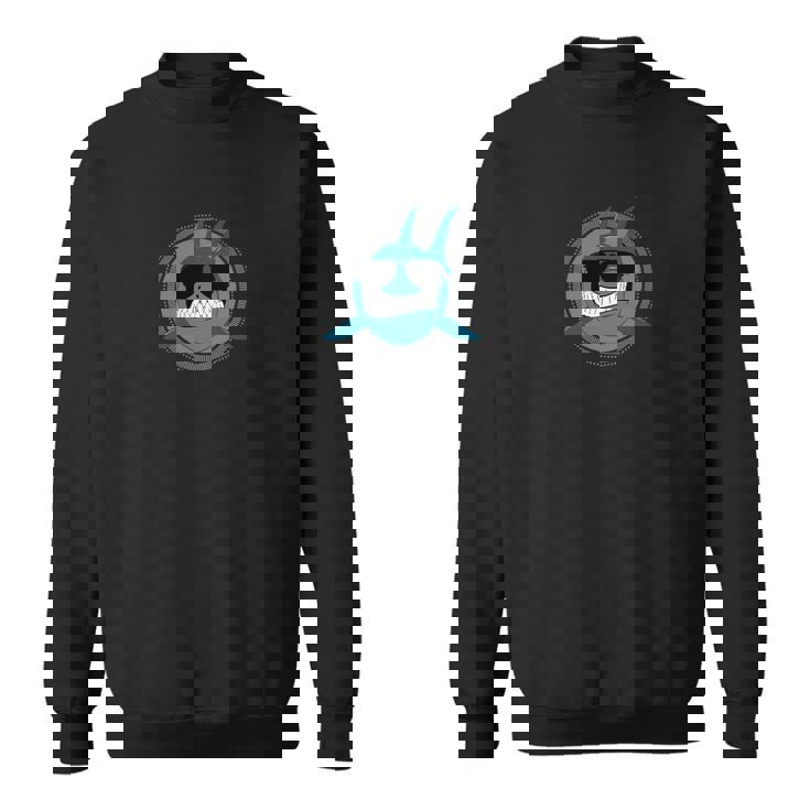 Sweater Unisexe Requin Poker Dangereux pour Hommes, Tee Drôle de Jeu