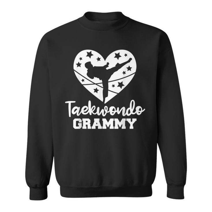 Taekwondo Grammy Heart Taekwondo Athlete Sweatshirt