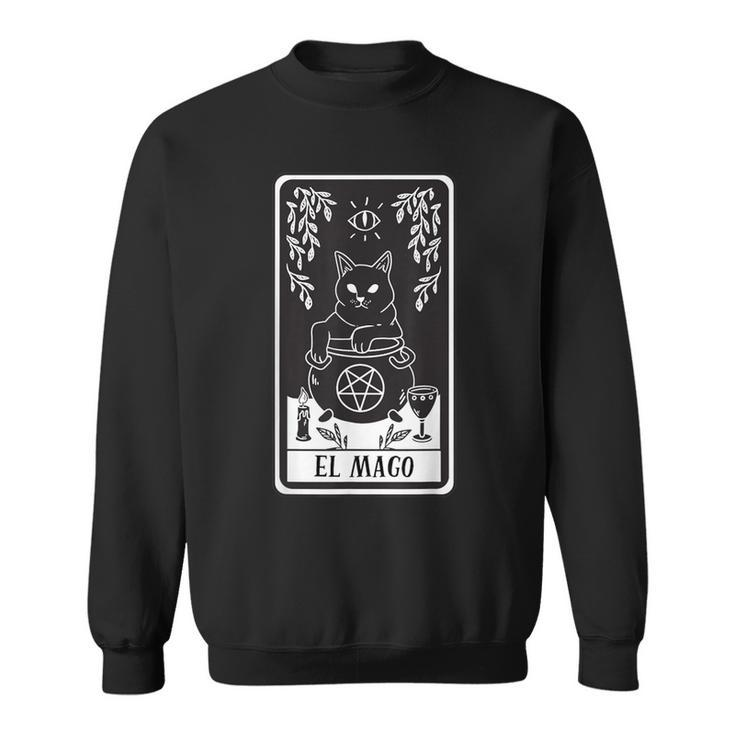 Tarot Style Card El Mago Version En Español Sweatshirt