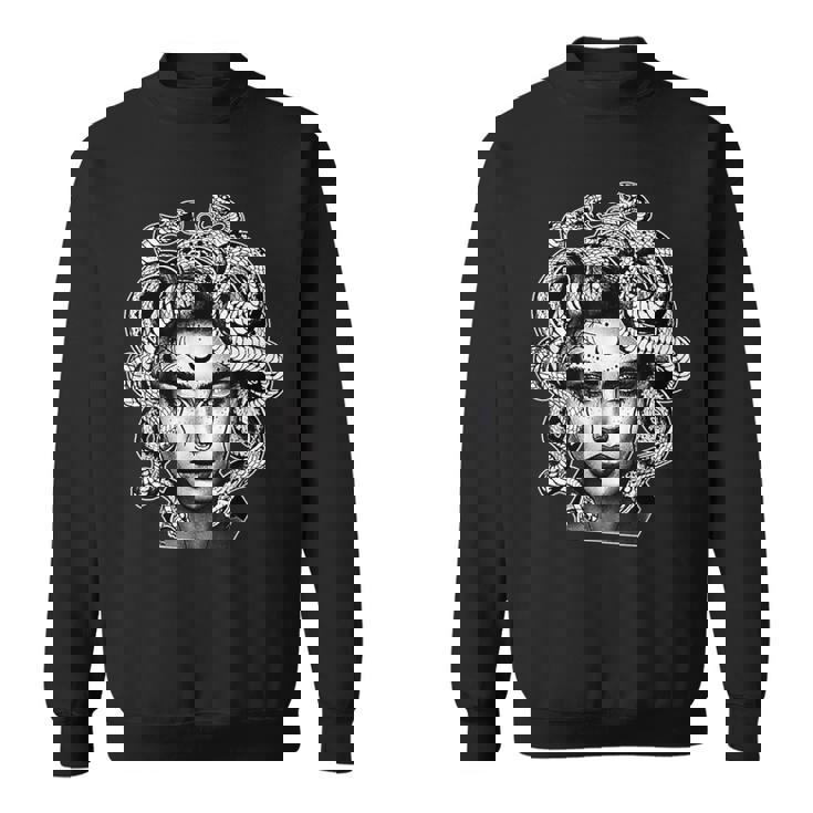 Tatuado Medusa Mitología Griega Work Camisa de entrenamiento