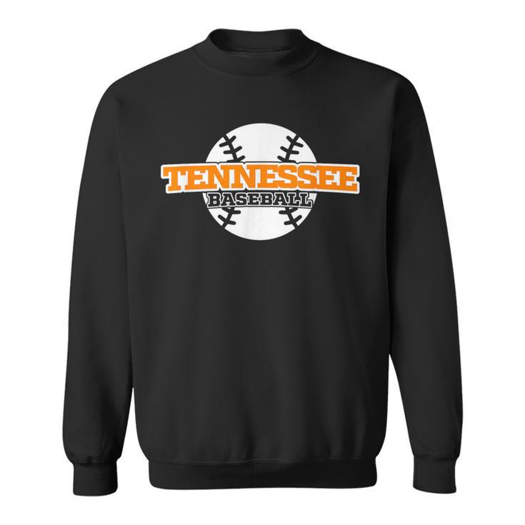 Tennessee Baseball Block Font Sweatshirt