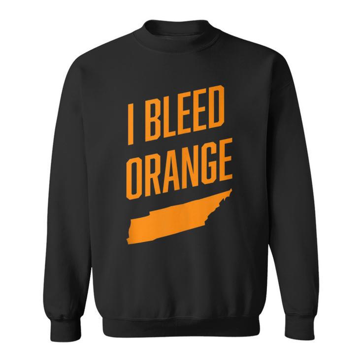 Tennessee I Bleed Orange Tn Pride State Sweatshirt