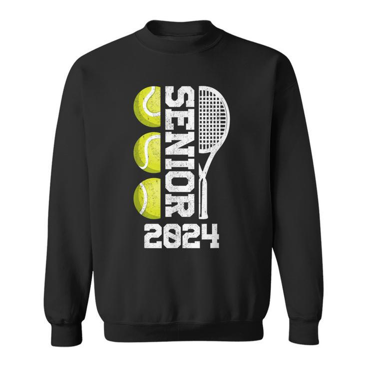 Tennis Senior 2024 Player Class Of 2024 Graduation Game Day Sweatshirt