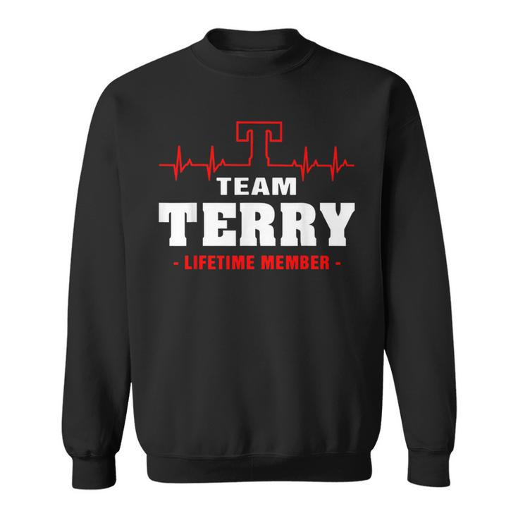 Terry Surname Family Last Name Team Terry Lifetime Member Sweatshirt