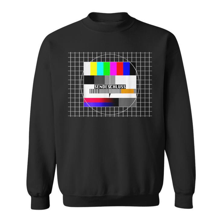 Test Image Sendeschluss 90S Party 80S Outfit Costume Sweatshirt