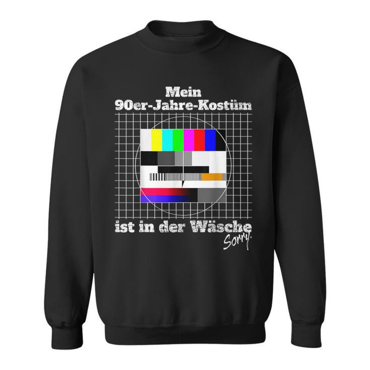 Test Picture 90S Costume Is In Der Wäsche Retro Outfit S Sweatshirt